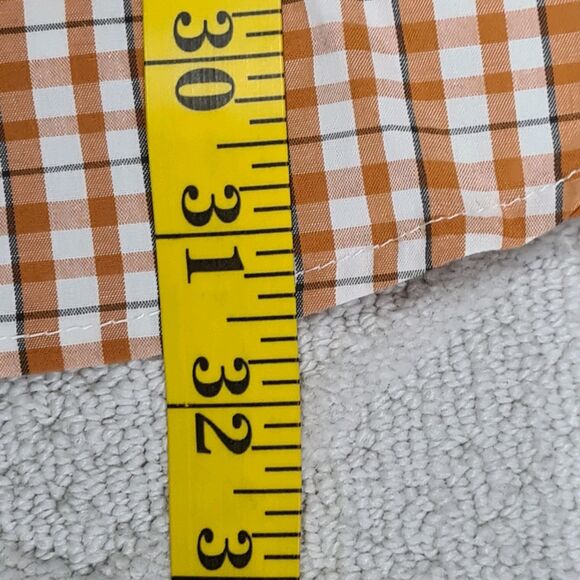 Wolverine Button Up Shirt Men's MEDIUM Check Outdoor Fishing Hiking Vented - Picture 7 of 7